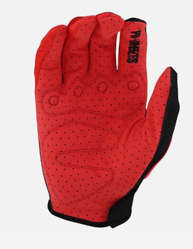 Troy Lee Designs Youth GP Gloves Solid Red-1